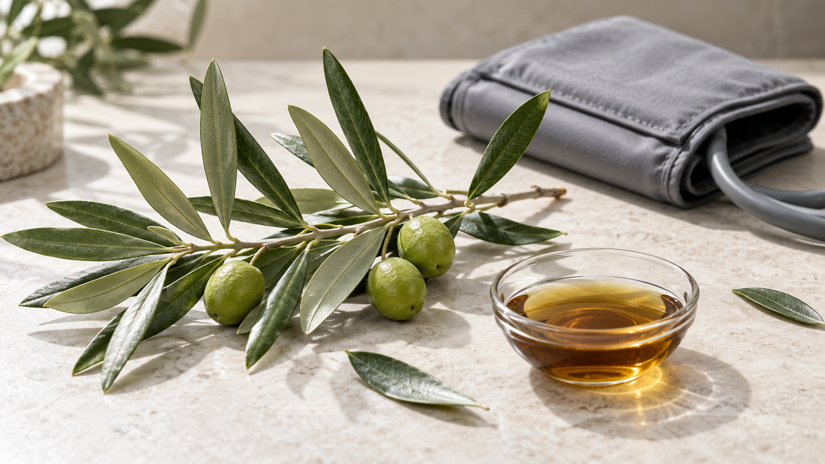 Olive Leaf Extract and Blood Pressure: A Research Review