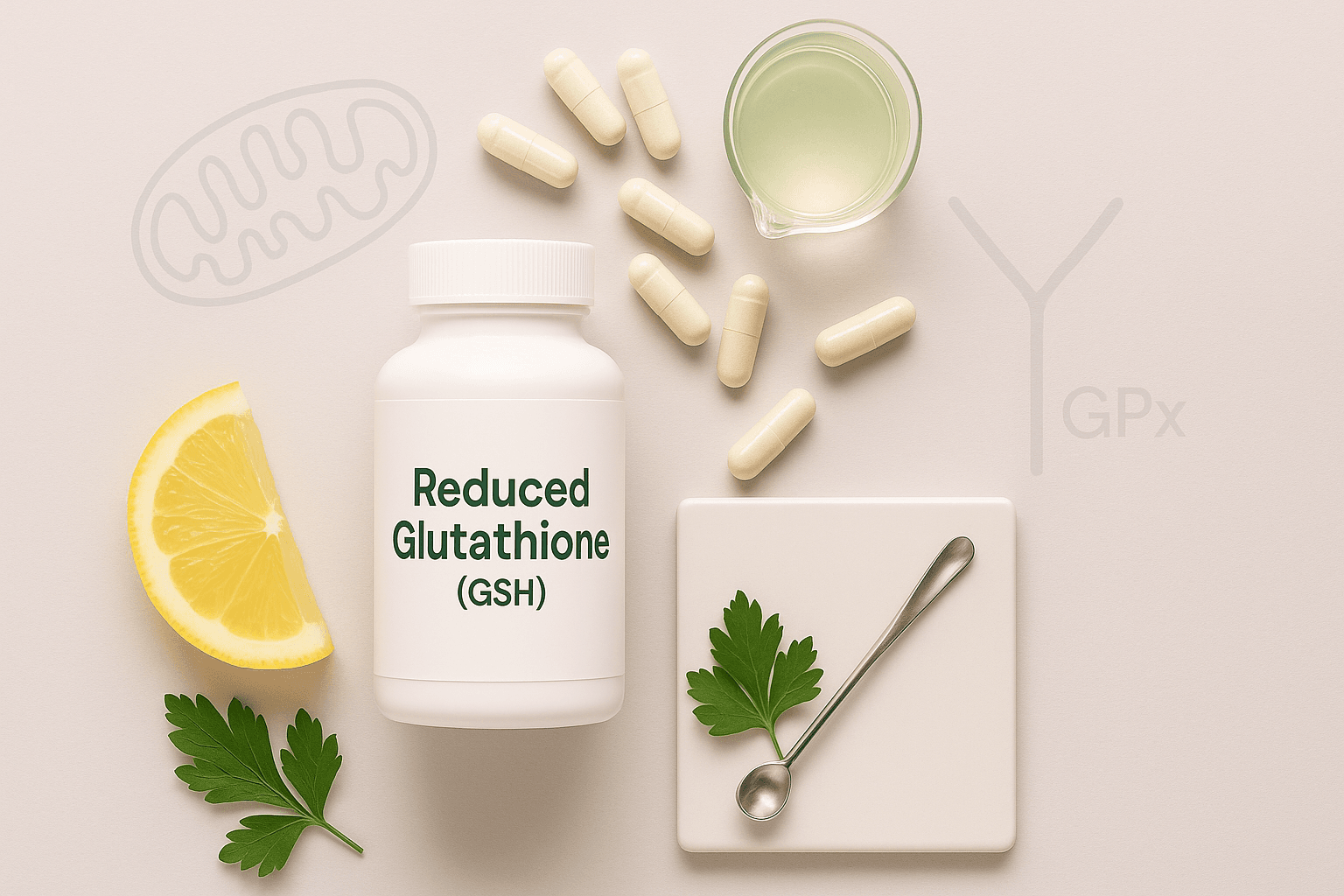 Reduced Glutathione: Antioxidant Defense, Liver Support