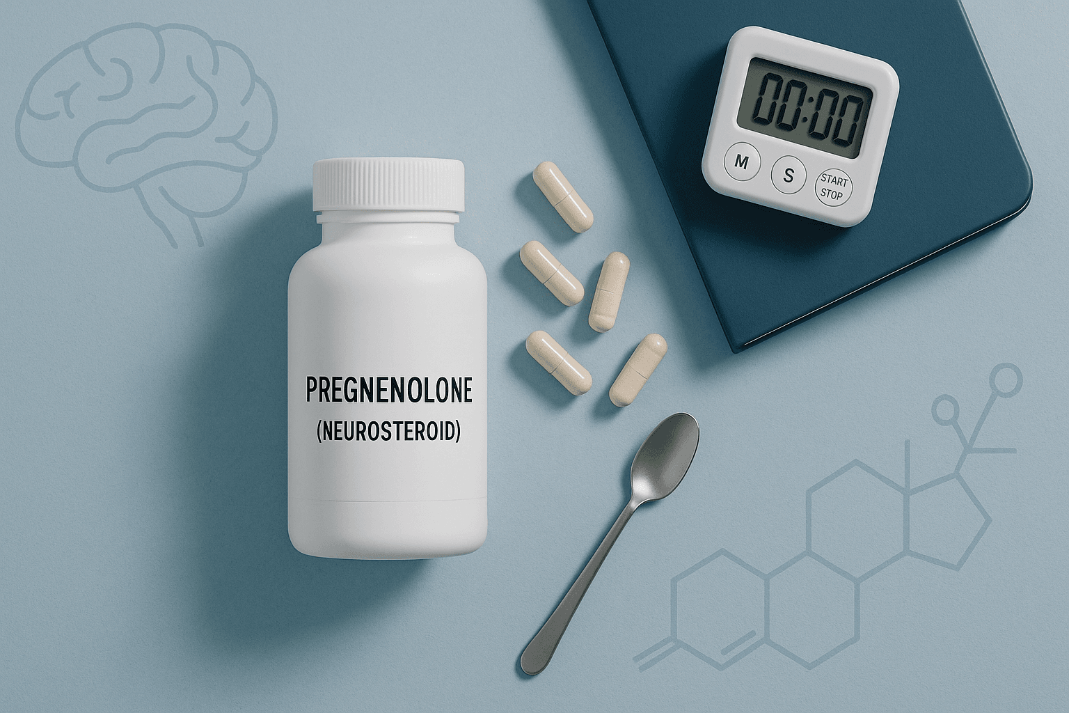 Pregnenolone: Memory, Mood & Stress Support