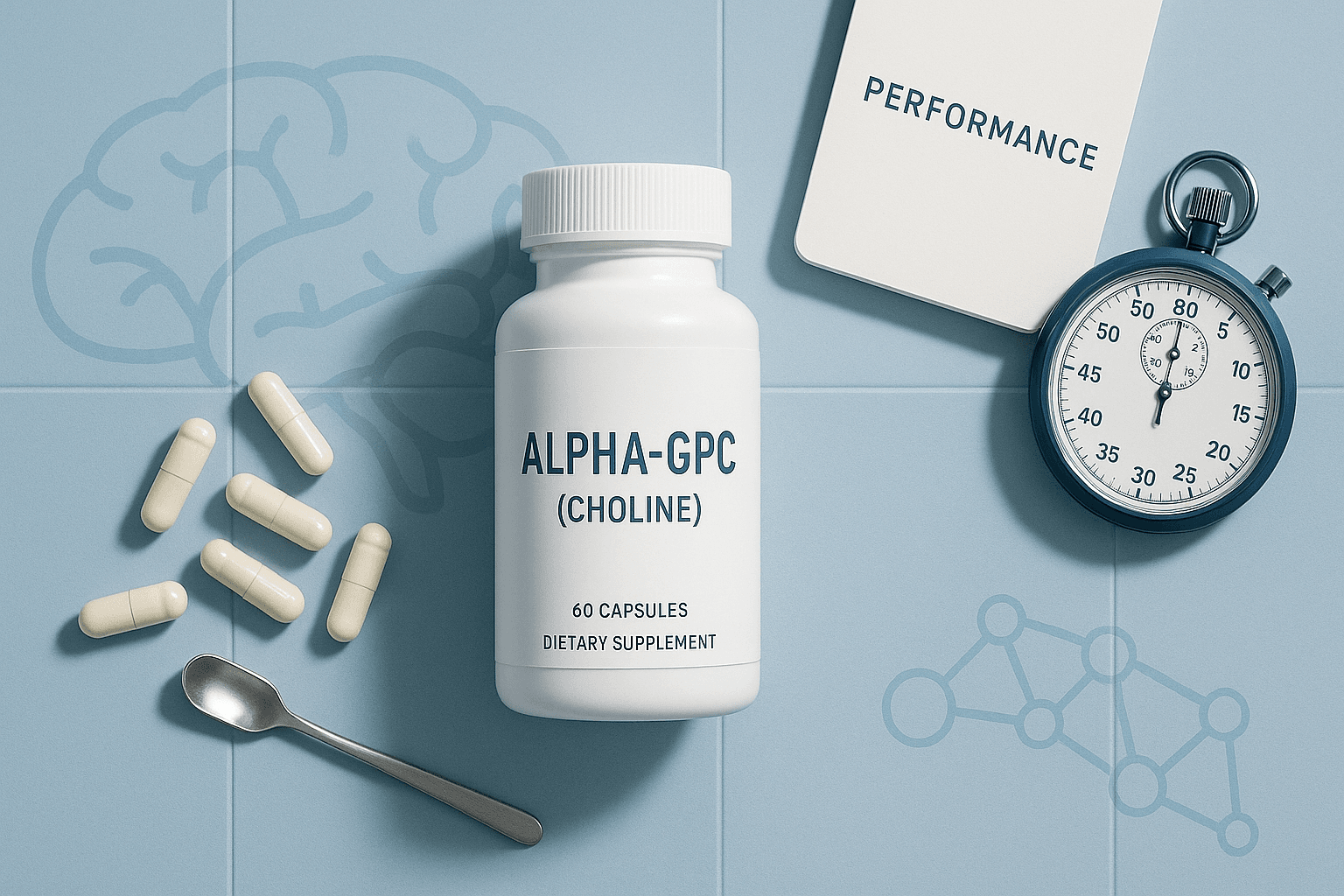 Alpha-GPC (Choline): Memory, Focus & Power Output