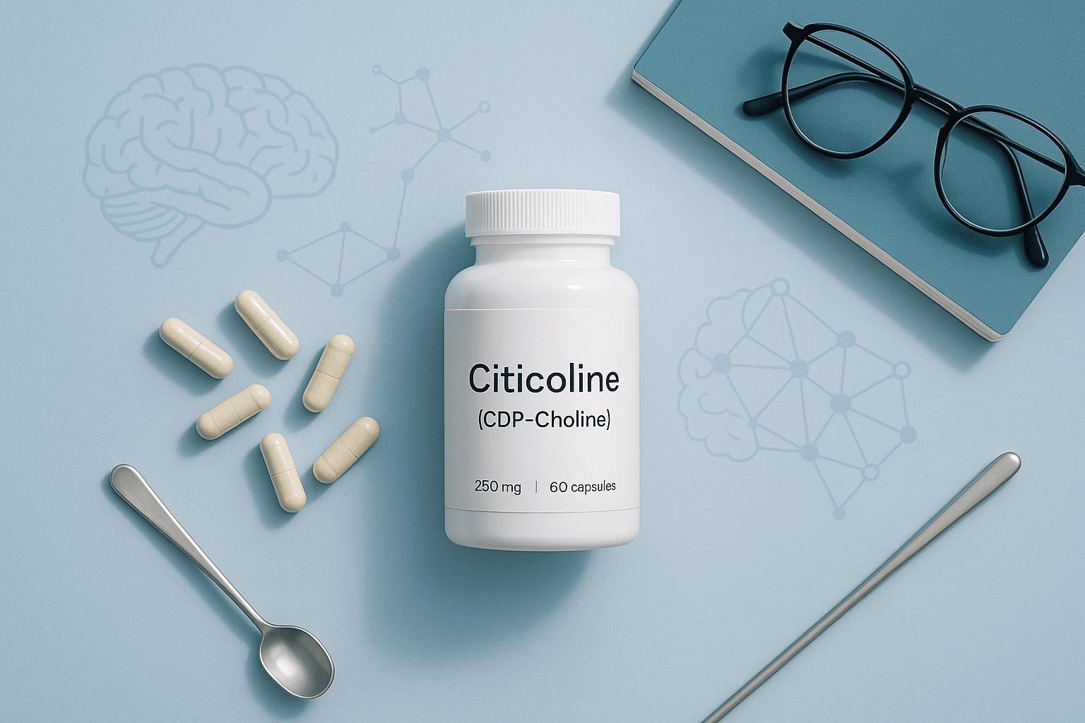 Citicoline (CDP-Choline): Memory, Focus & Vision