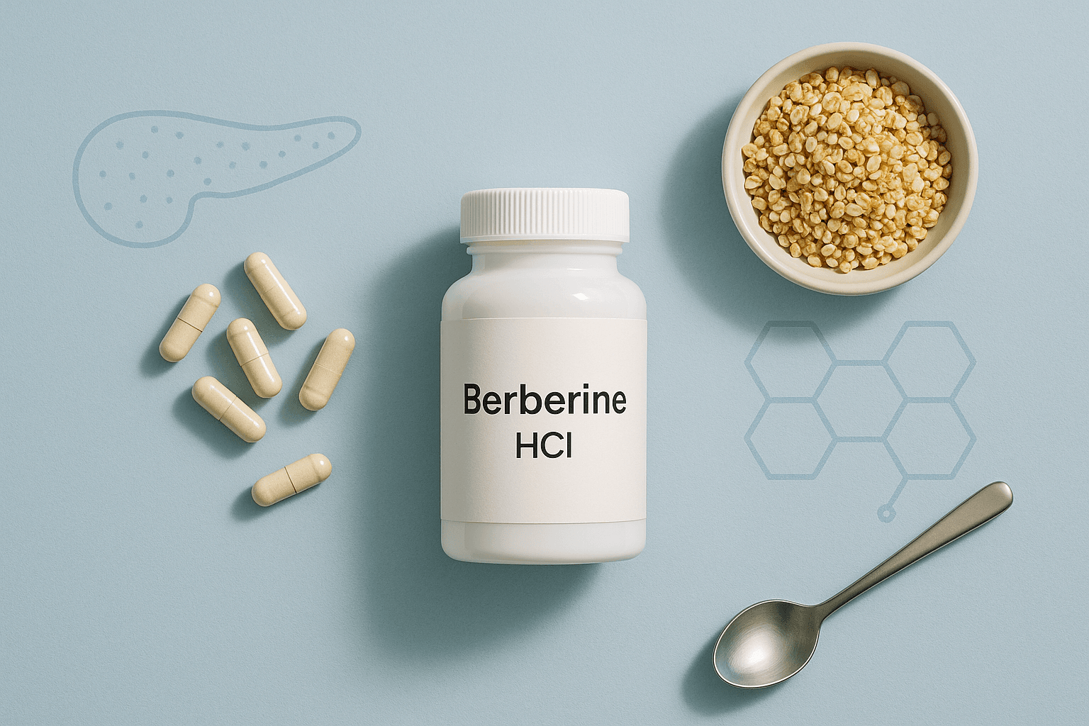 Berberine HCl: Glycemic, Lipid & Weight Support