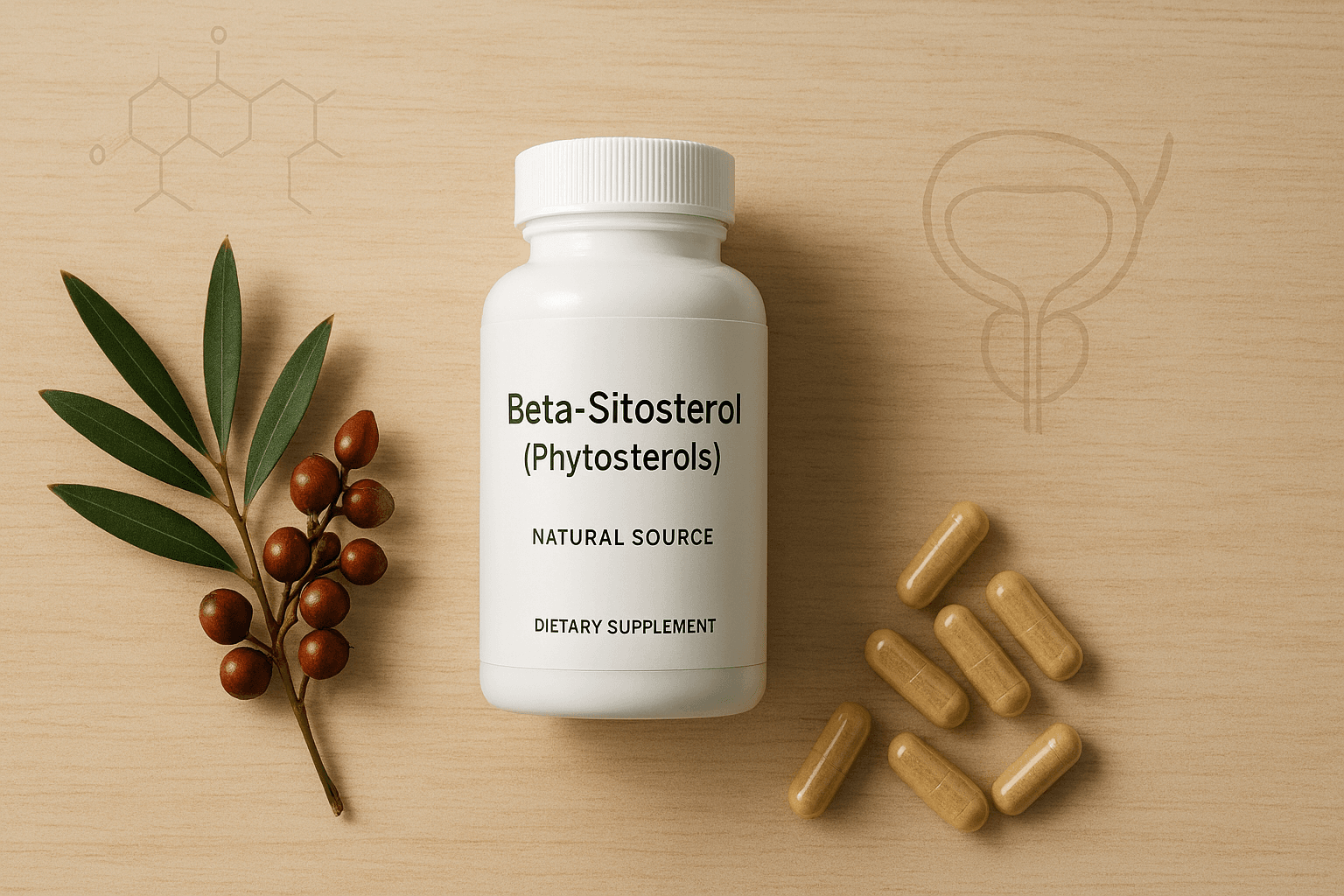 Beta-Sitosterol: Plant Sterol Power for Prostate Health and Cholesterol Management