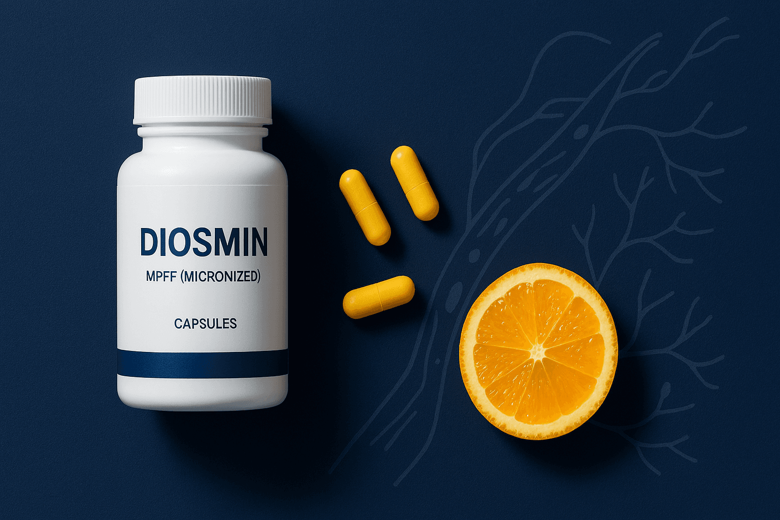 Diosmin: Venous Insufficiency, Circulation, and Hemorrhoid Relief