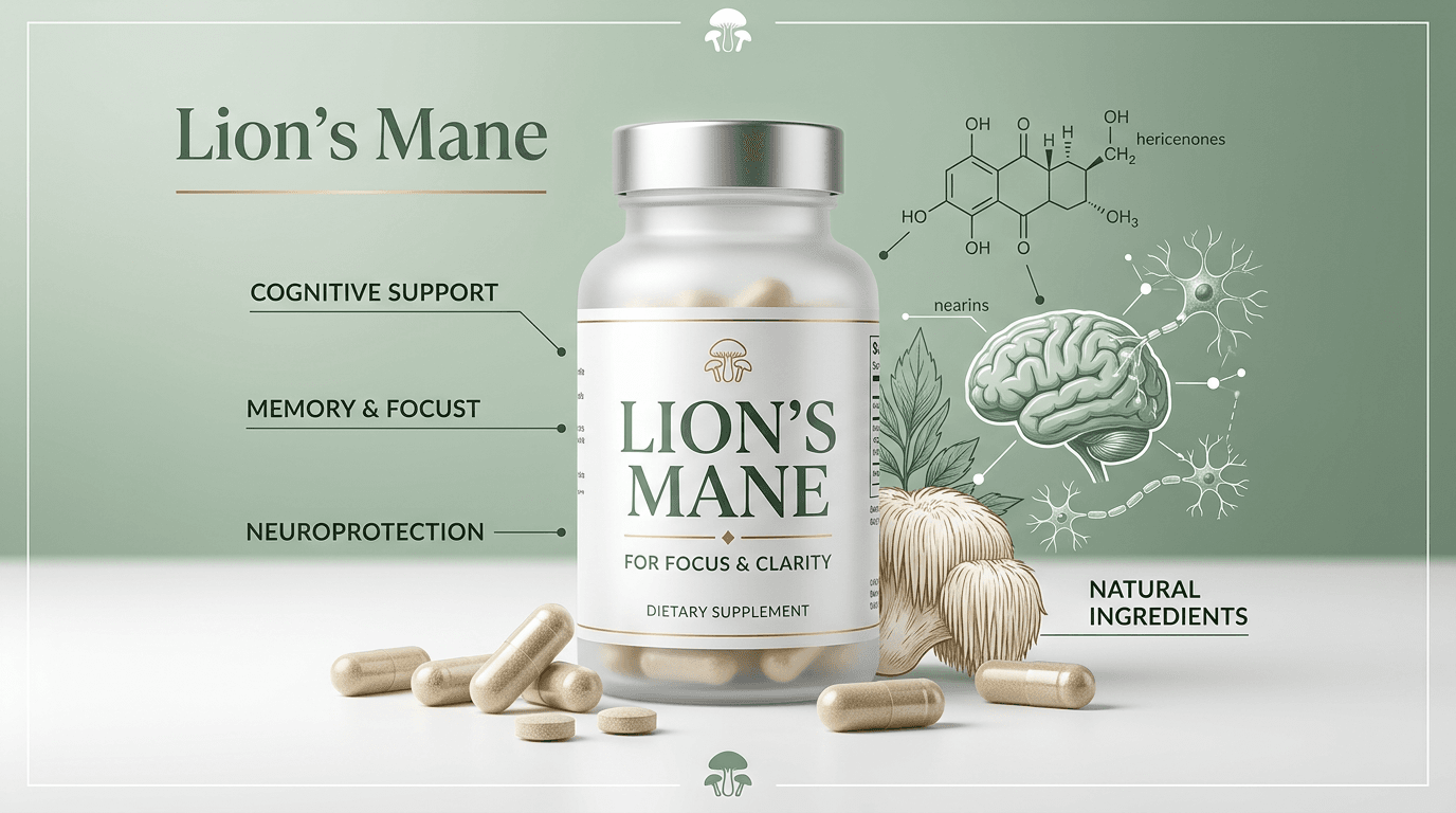 Lion's Mane Mushroom: The Evidence-Based Nootropic for Cognitive Health