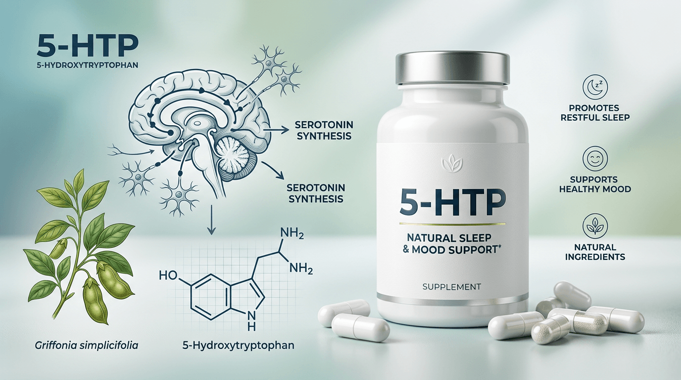 The Comprehensive Guide to 5-HTP: Benefits, Dosages, and Clinical Research